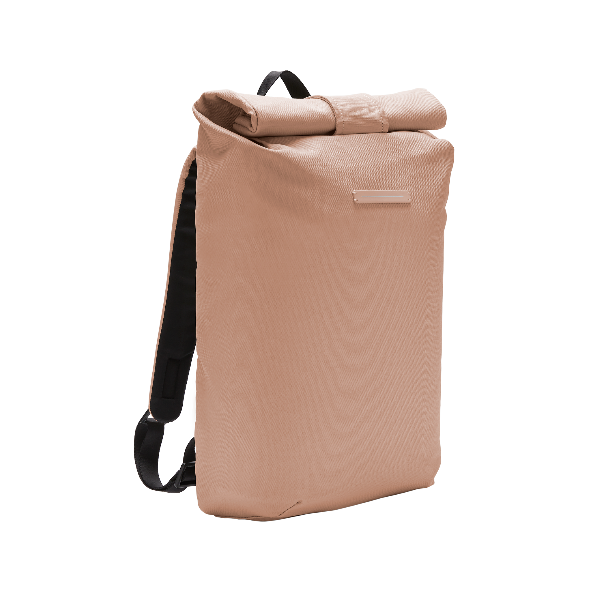 horizn-studios-sofo-rolltop-backpack-rucksack-sand-rose-recycled-cotton-canvas-r image 2