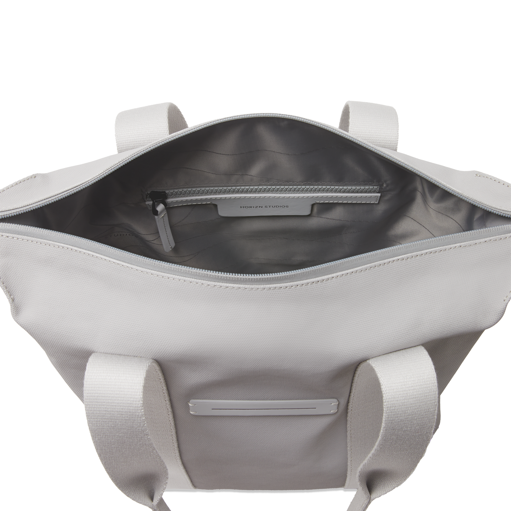 horizn-studios-sofo-vertical-tote-light-quartz-grey-shopper-aus-gewachstem-recyc image 6