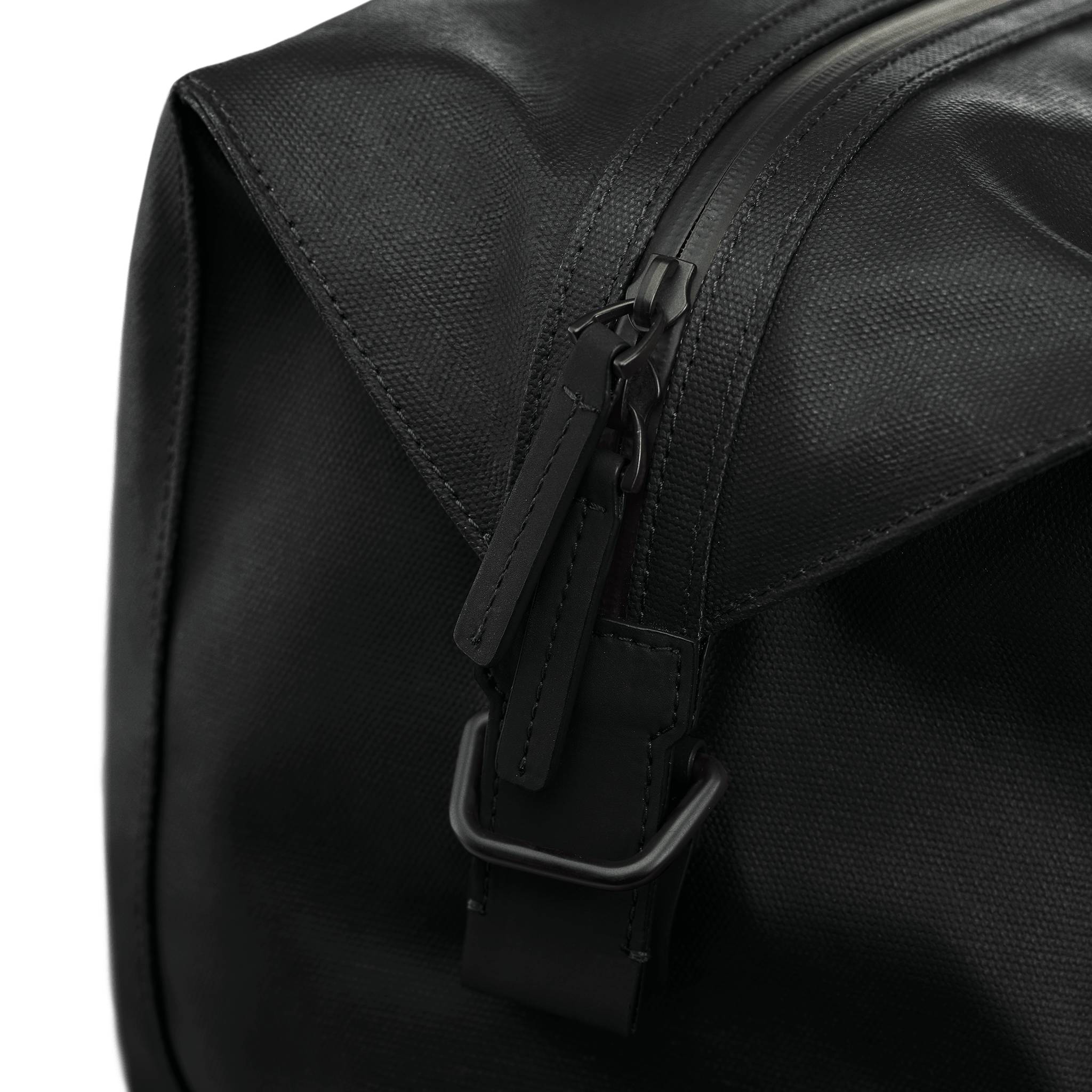horizn-studios-sofo-weekender-l-black-recycelte-wasserdichte-waxed-canvas image 4