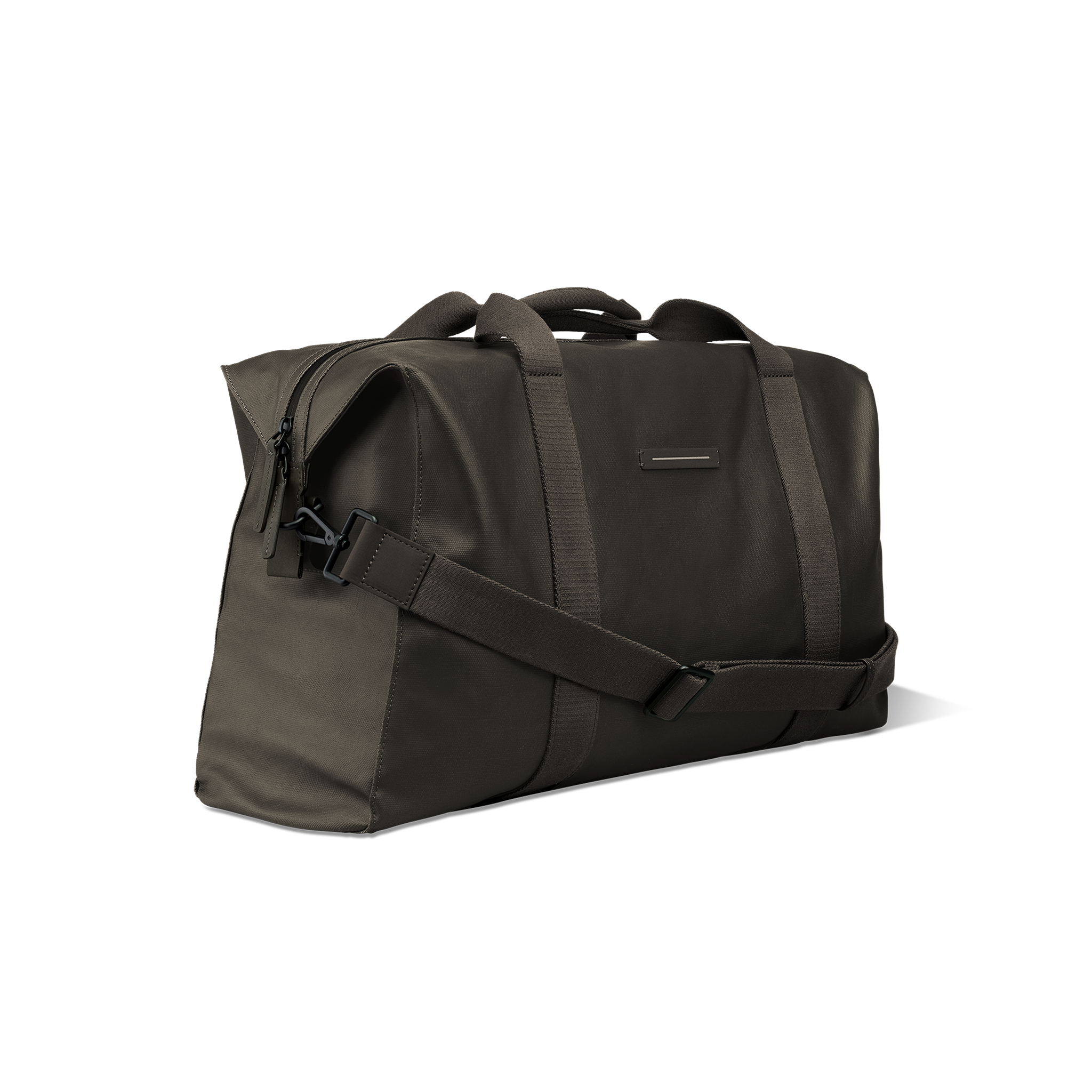horizn-studios-sofo-weekender-m-dark-olive-recycled-waxed-canvas-reisetasche-gr- image 2