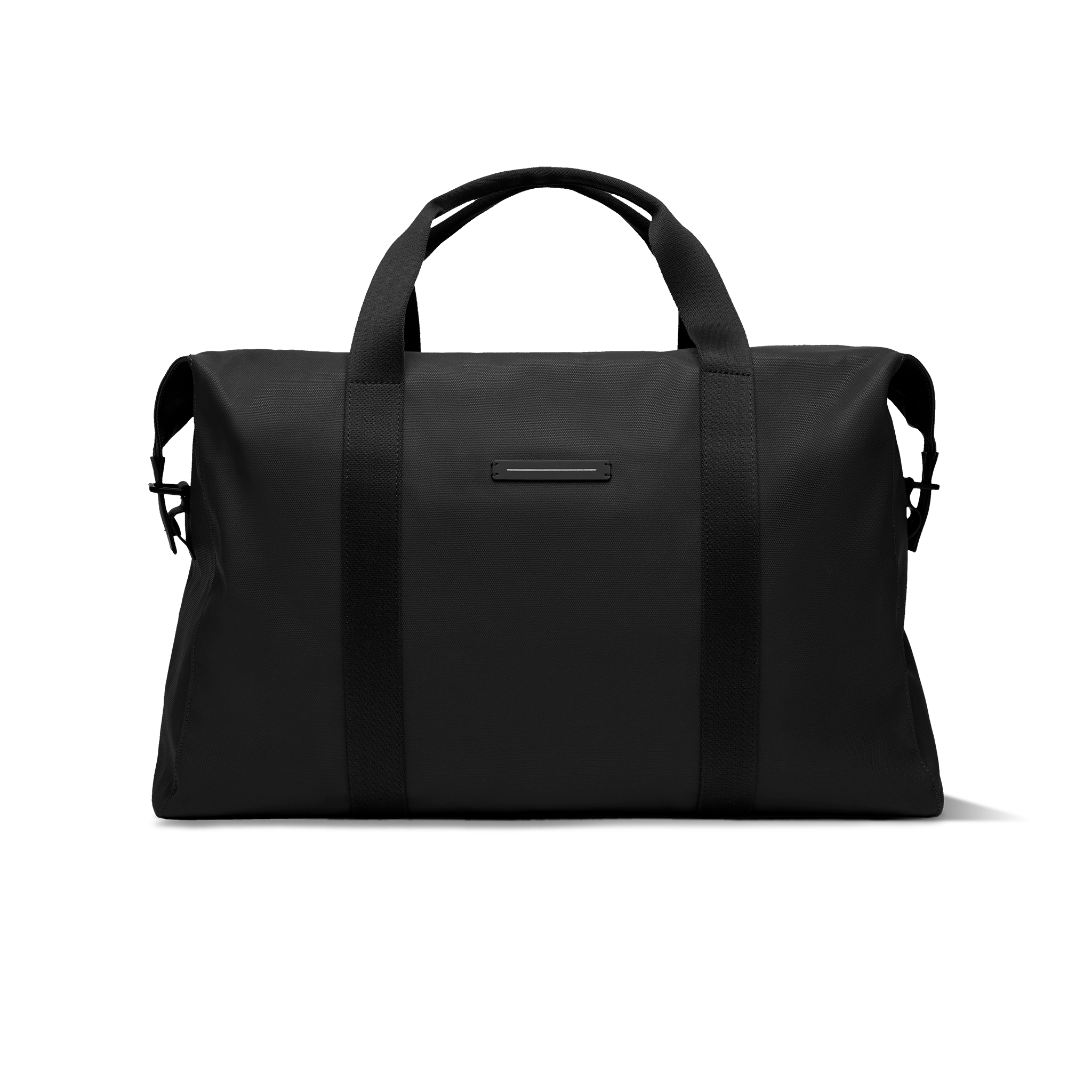 horizn-studios-sofo-weekender-l-black-recycelte-wasserdichte-waxed-canvas image 1