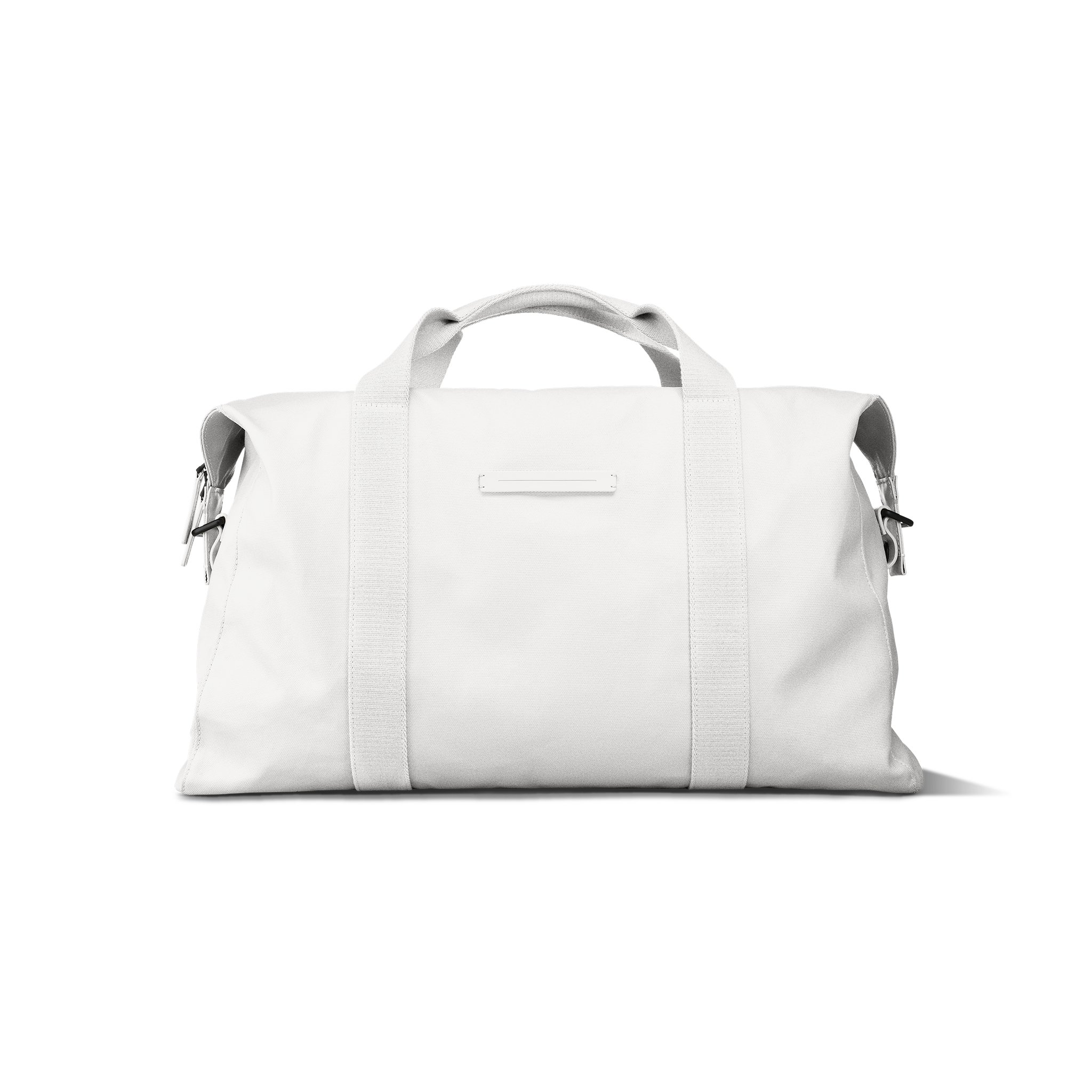 horizn-studios-sofo-weekender-m-all-white-recycled-waxed-canvas-40-liter-reiseta image 1