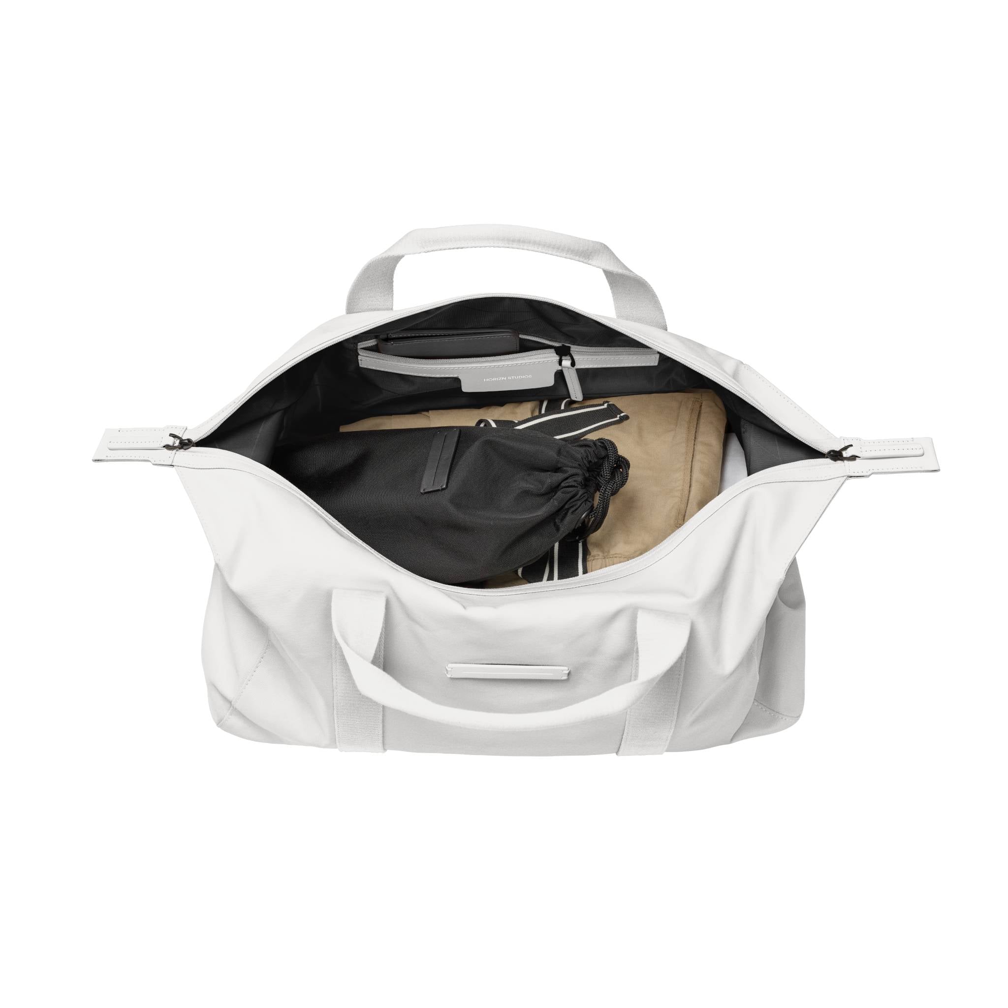 horizn-studios-sofo-weekender-tennis-edition-all-white-reisetasche image 3