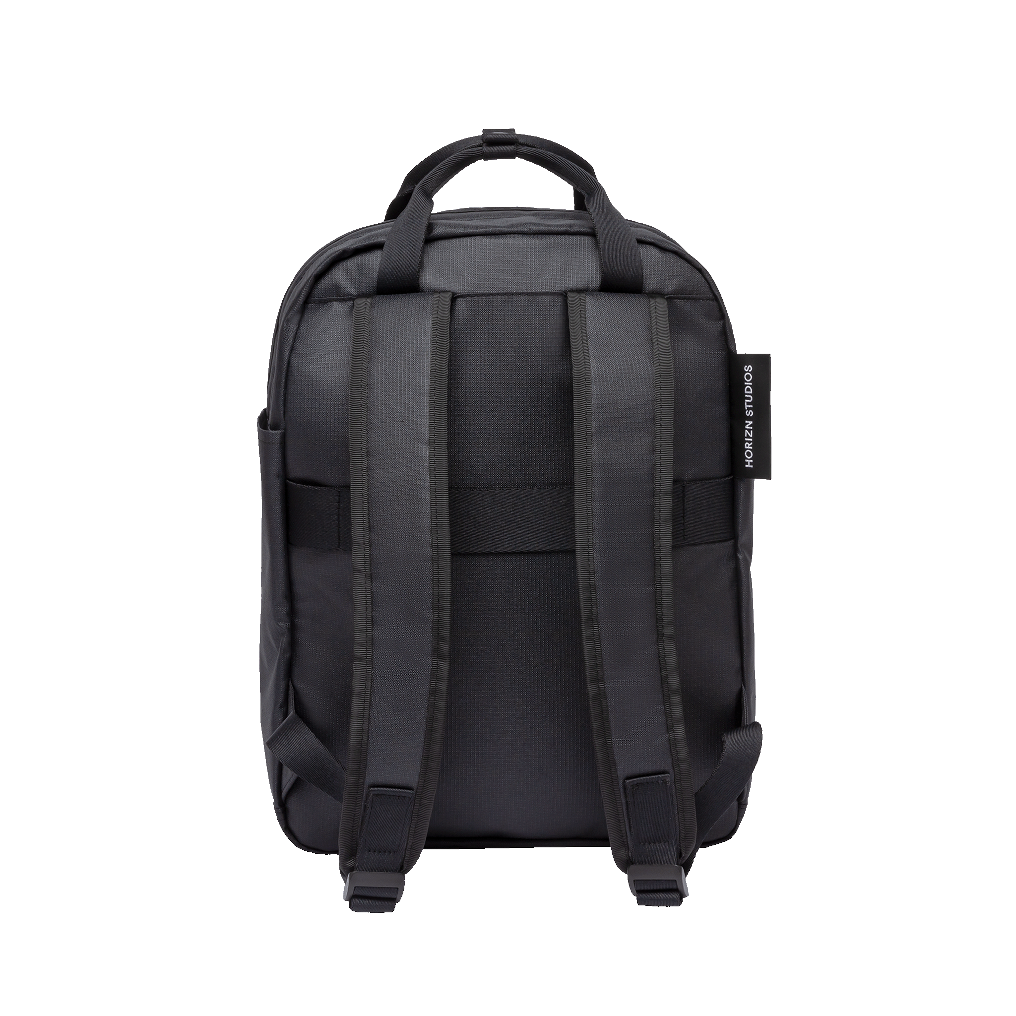 horizn-studios-shibuya-totepack-m-tote-rucksack-hybrid-rpet-ripstop-all-black image 3