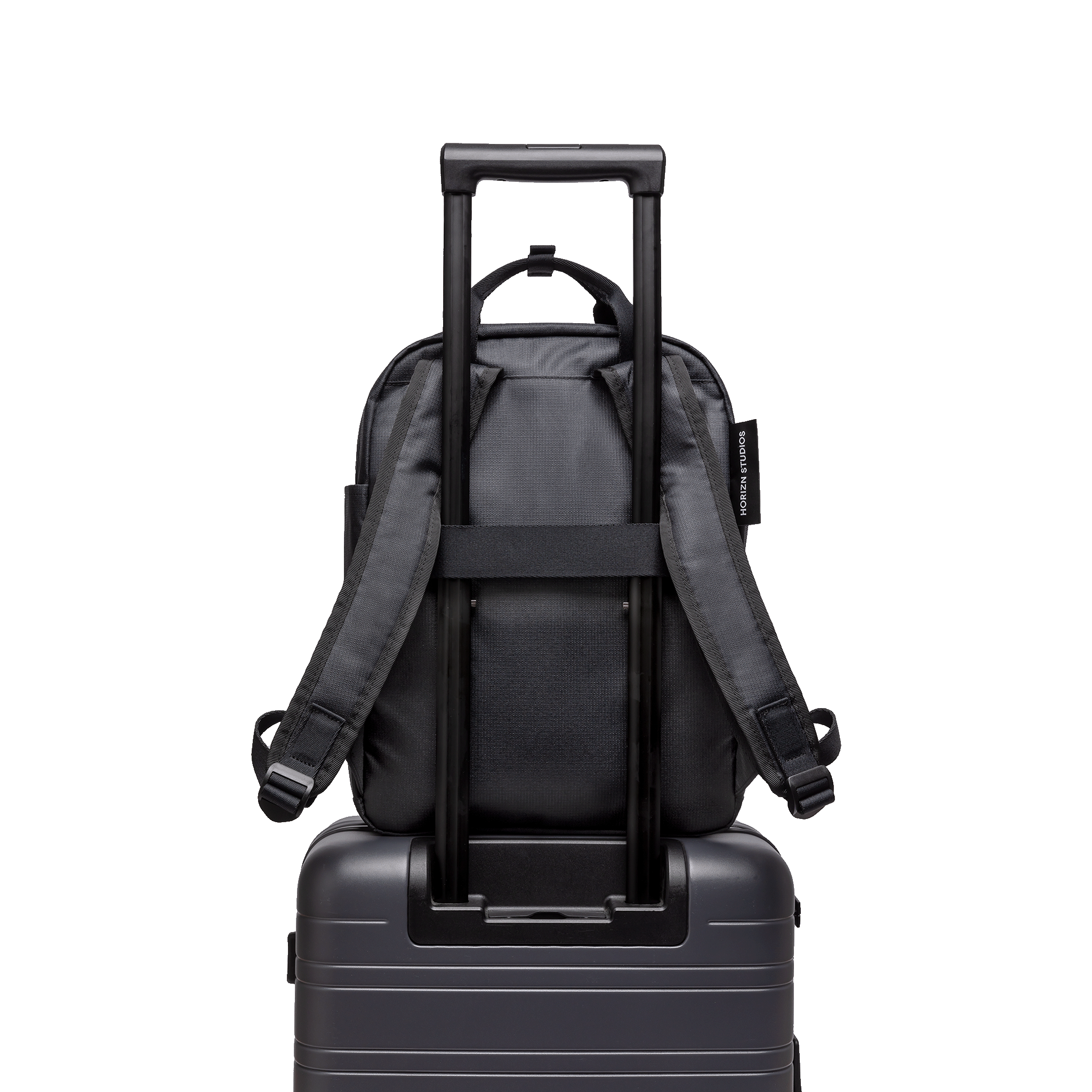 horizn-studios-shibuya-totepack-m-tote-rucksack-hybrid-rpet-ripstop-all-black image 8