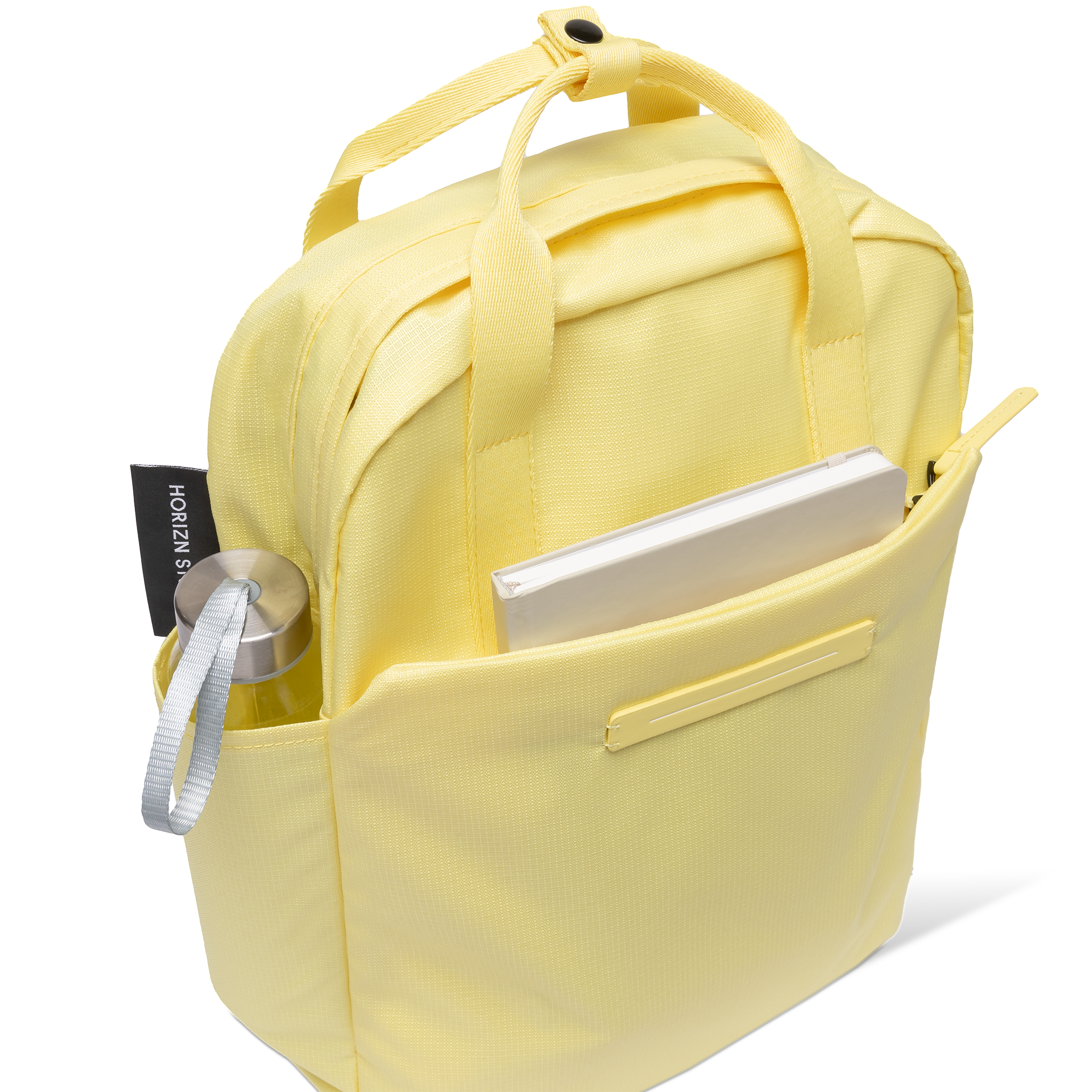 horizn-studios-shibuya-totepack-m-lemon-rpet-ripstop-2-in-1-rucksack-tote image 5